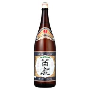 辰馬本家酒造 黒松白鹿 上撰 本醸造 1800ml瓶 1本 1800ml 日本酒 男性 男 清酒 お酒 酒 家飲み 宅飲み 晩酌 女性 女 おすすめ おいしい まとめ買い ギフト