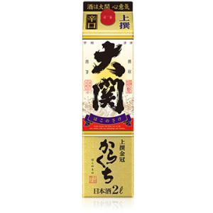 大関 大関上撰金冠はこのさけ からくち 日本酒 2Lパック １ケース（6本入）【辛口】｜drinksenmonten