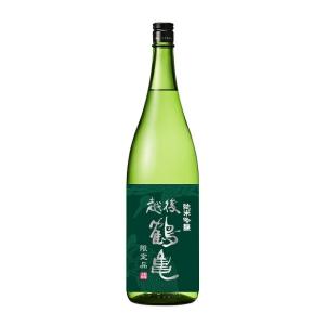 越後鶴亀 純米吟醸 限定品 1800ml瓶 1本 日本酒 1800ml 瓶 男性 男 清酒 お酒 酒 家飲み 宅飲み 晩酌 女性 女 おすすめ 日本酒瓶 ギフト プレゼント 贈り物 お祝い