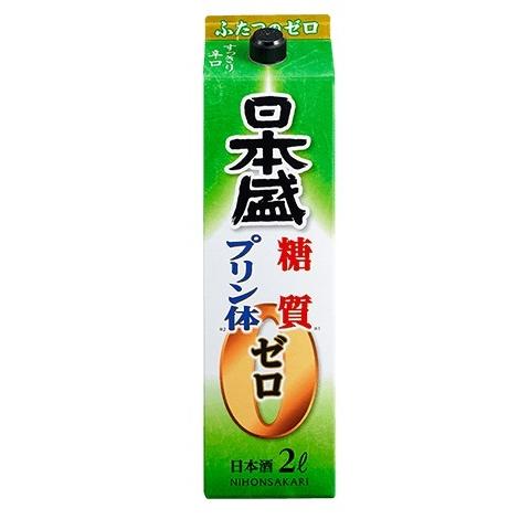 日本盛 糖質ゼロプリン体ゼロ 日本酒 2Lパック １ケース（6本入）