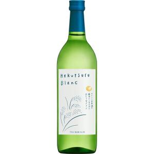 白鶴酒造 Hakutsuru Blanc  720ml瓶 1本 純米酒 甘口  8% はくつるブラン フルーティ 女性 ハクツル ロック 冷や