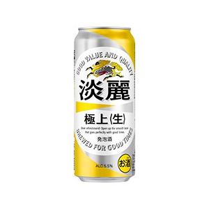 キリン　淡麗 極上&lt;生&gt;　500ｍｌ　１ケース（２４本入）キリンビール　×　2ケース