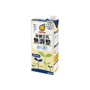 有機豆乳 無調整 1L(1000ml) 1ケース（6本入）マルサン　×　2ケース｜drinksenmonten