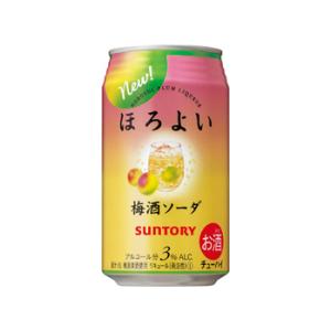 ほろよい　梅酒ソーダ　350ml １ケース（24本入）　サントリー　×　2ケース｜drinksenmonten