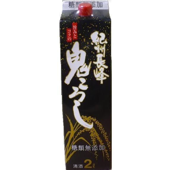 紀州　長峰　鬼ころし　13〜14度　2Ｌ １ケース（6本入）紀の司酒造株式会社　