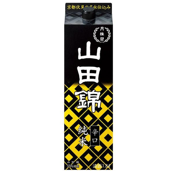 月桂冠 山田錦 純米酒　日本酒　1.8Lパック １ケース（6本入）