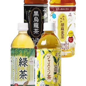 神戸居留地 お茶 選り取り 緑茶 ジャスミン 黒烏龍 胡麻麦 500ml PET × 48本 [24...