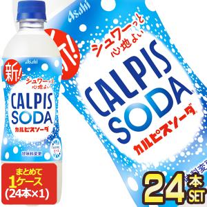 カルピス アサヒ カルピスソーダ 500g缶×24本 [賞味期限：2ヶ月以上