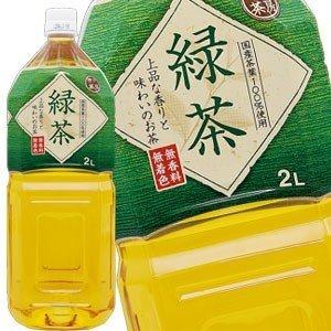 神戸茶房 緑茶 2L PET × 12本 6本×2箱  賞味期限：3ヶ月以上  送料無料 【5月2日...