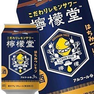 コカコーラ 檸檬堂 はちみつレモン 350ml缶×24本［賞味期限：2ヶ月以上］［送料無料］【2〜3営業日以内に出荷】チューハイ｜drinkya