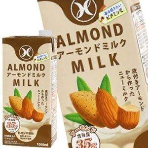 九州乳業 みどり アーモンドミルク 1000ml紙パック×24本［6本×4箱］[賞味期限：製造日より120日] ［送料無料］【4月26日出荷開始】｜drinkya