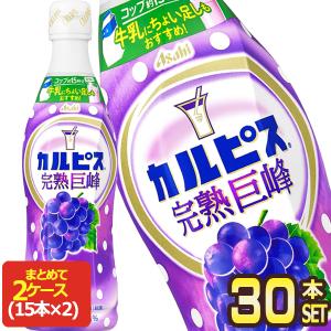 アサヒ カルピス 巨峰 470mlPET×24本［12本×2箱］［賞味期限：4ヶ月以上］ 送料無料 【3〜4営業日以内に出荷】｜drinkya