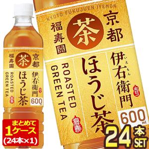 サントリー 伊右衛門 焙じ茶 600mlPET × 24本［賞味期限：3ヶ月以上］［送料無料］【3〜4営業日以内に出荷】｜drinkya