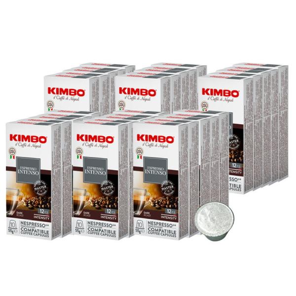 KIMBO キンボ イタリア産 ネスプレッソ 互換 カプセルコーヒー インテンソ×30箱（300カプ...