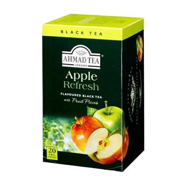 AHMAD TEA アーマッドティー ティーバッグ アップル 紅茶 フレーバーティー ×1箱（20袋...