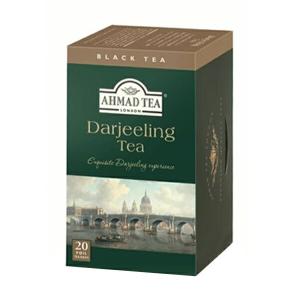 AHMAD TEA アーマッドティー ティーバッグ ダージリン 紅茶 ×4箱（80袋） 【3〜4営業日以内に出荷】 送料無料｜drinkya