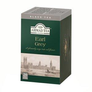 AHMAD TEA アーマッドティー ティーバッグ アールグレイ 紅茶 ×1箱（20袋） 【3〜4営...
