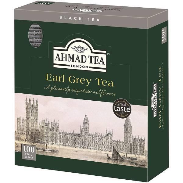 AHMAD TEA アーマッドティー ティーバッグ アールグレイ 紅茶 ×10箱（1000袋） 【3...