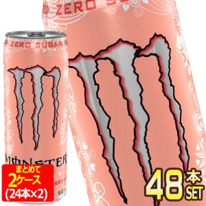 アサヒ モンスター ウルトラ ピーチーキーン 355ml缶×48本[24本×2箱]【3〜4営業日以内に出荷】[送料無料]｜drinkya