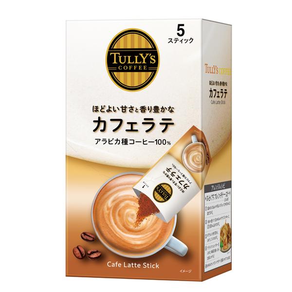 伊藤園 TULLYS＆COFFEE タリーズコーヒー カフェラテ 78g(15.6g×5本)×32箱...