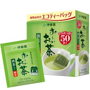 伊藤園 お〜いお茶 エコティーバッグ 緑茶 90g(50袋)×5箱【3〜4営業日以内に出荷】[送料無料]｜drinkya