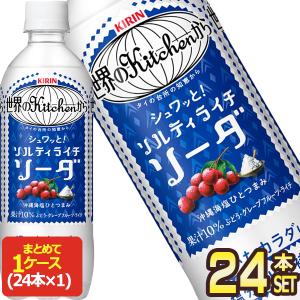 キリン 世界のkitchenから ソルティライチソーダ 500mlPET×48本[24本×2