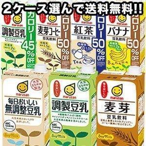 マルサンアイ 豆乳飲料 豆乳 調整豆乳 1L × 6本 2ケース セット 選り取り 賞味期限：製造よ...