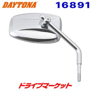 DAYTONA（デイトナ） 14955 パラレルミラー オーバル ブラストブラック