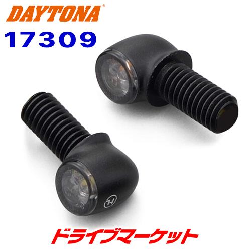 デイトナ 17309 ハイサイダープロトンTWO(2個1セット) マットブラック ホワイトポジション...