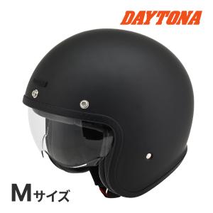 DAYTONA（デイトナ） DN-007PJ ヘルメット マットブラック L(59-60cm