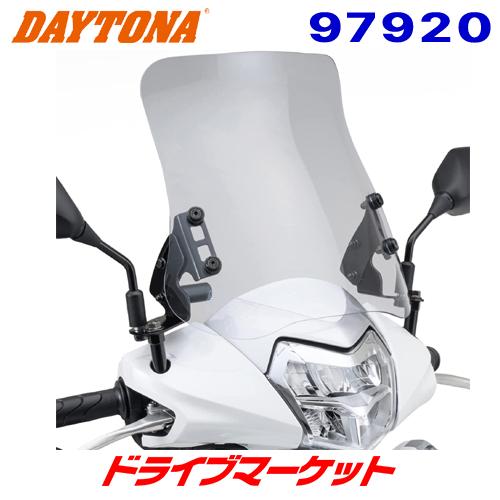デイトナ 97920 ウインドシールド RSシリーズ リード125(13-25)専用 ロング クリア...