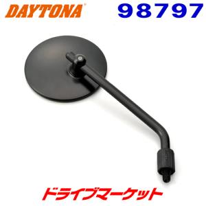 DAYTONA（デイトナ） 14955 パラレルミラー オーバル ブラストブラック