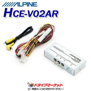 ALPINE HCE-V04HI-PM バイユース接続キット　新品２台セット ALPINE（アルパイン） HCE-V04-HI-PM パノラミックビューモニター変換
