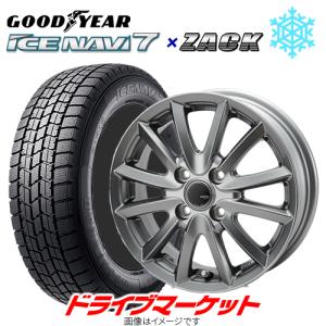 新品スタッドレスタイヤホイール 4本セット 175/70R14 GOODYEAR ICE NAVI7(2022年製) / ZACK JP-016 (組込/バランス調整済)｜drivemarket