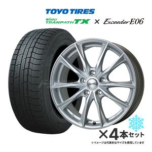 新品スタッドレスタイヤホイール4本セット 225/65R17 2023年製 TOYO WINTER TRANPATH TX/エクシーダー E06 (40系アルファード,ヴェルファイア)｜drivemarket