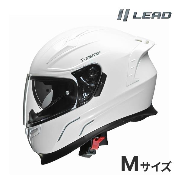 LEAD TURISMO Plus フルフェイスヘルメット パールホワイト M(57-58cm未満)...