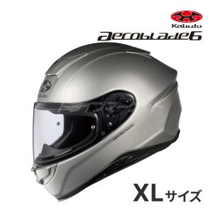 OGK KABUTO AEROBLADE 6 フラットクールガンメタ XL(61-62cm) ヘルメット エアロブレード 6 オージーケーカブト｜drivemarket