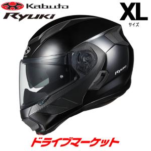 OGK KABUTO RYUKI ブラックメタリック XL(61-62cm) ヘルメット リュウキ オージーケーカブト｜drivemarket