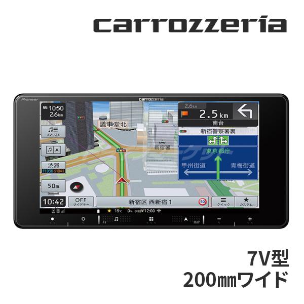 AVIC-RW821-D パイオニア カロッツェリア 楽ナビ 7インチ カーナビ 200mmワイドモ...