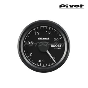 GSB-5 ピボット GT GAUGE-52 ブースト計 センサータイプ φ52 ホワイト照明 PIVOT｜drivemarket