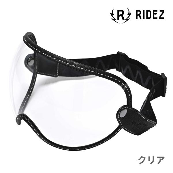 RIDEZ TRIPLE CROSS GOGGLE クリア ゴーグル バイク用ヘルメット XXX(ト...