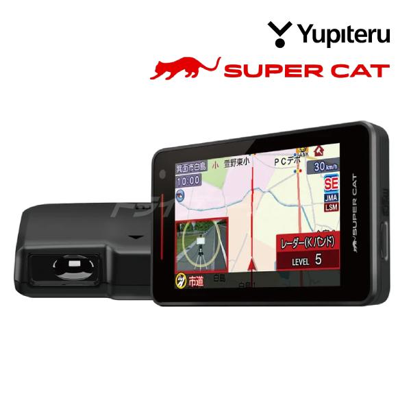 YK-3000 ユピテル レーザー＆レーダー探知機 スーパーキャット レーダー可搬式オービス対応 無...
