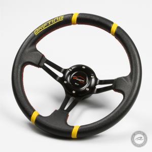 ステアリング 32φ ディープコーン 70mm フェイクレザーPVC
