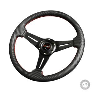 ステアリング 28Φ PVCレザー ブラックスポーク ノスタルジック NISMO