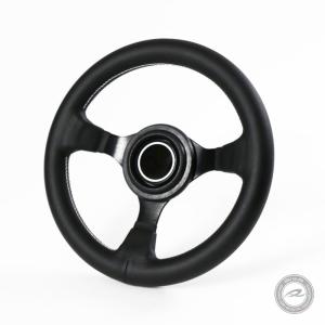 ステアリング 28Φ PVCレザー ブラックスポーク ノスタルジック NISMO