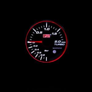 ブースト計 ターボ計 52mm RSM オート...の詳細画像3