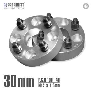 ワイドトレッドスペーサー 30mm ワイドトレッドスペーサー ダイハツ エッセ L235/245 PCD100 4H M12x1