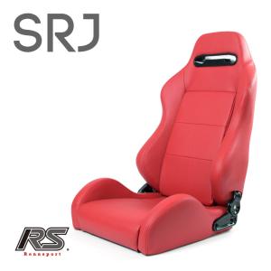 セミバケットシート 「SRJ PVC レッド」