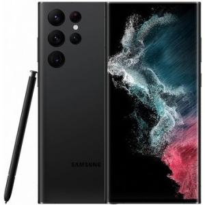 Samsung Galaxy S22 Ultra 5G デュアルSIM SM-S908E 256GB ファントム ブラック (12GB RAM) - 海外版SIMフリー