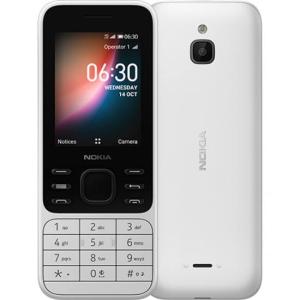 Nokia 6300 4G Dual Sim 4GB ホワイト (512MB RAM) - 海外版SIMフリー
